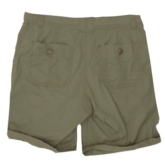 Women's Calvin Klein Jeans Roll-Up Cargo Shorts - Picture 2 of 5